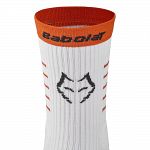 Babolat Lebrón Mid-Calf Socks 1P White
